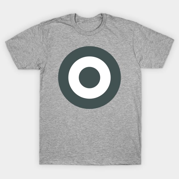 Low-visibility roundel (stealth) T-Shirt by Lyvershop